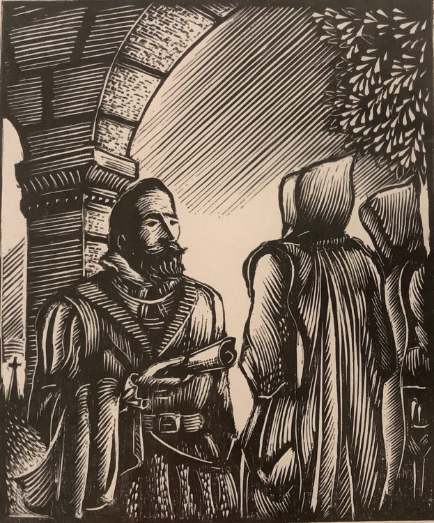 illustration by Walter Ferro - Cointraux Monks